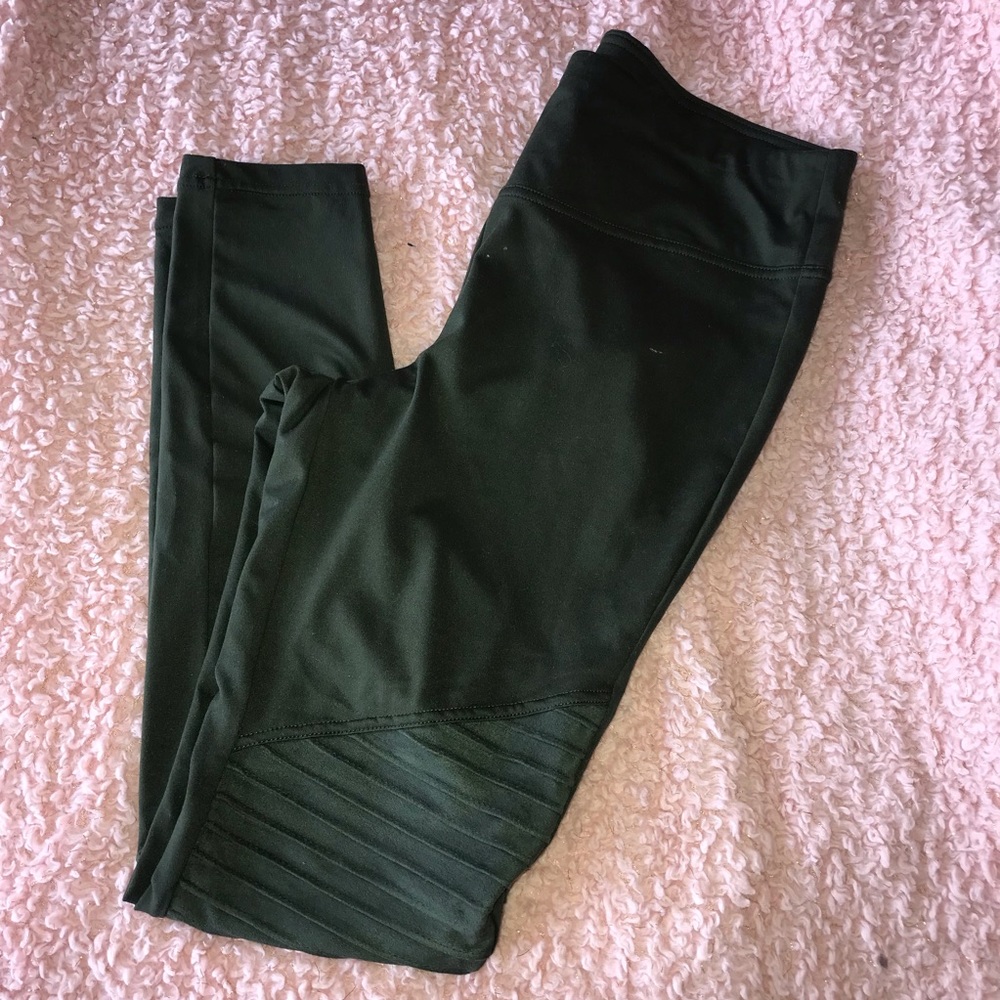 Olive Green Leggings